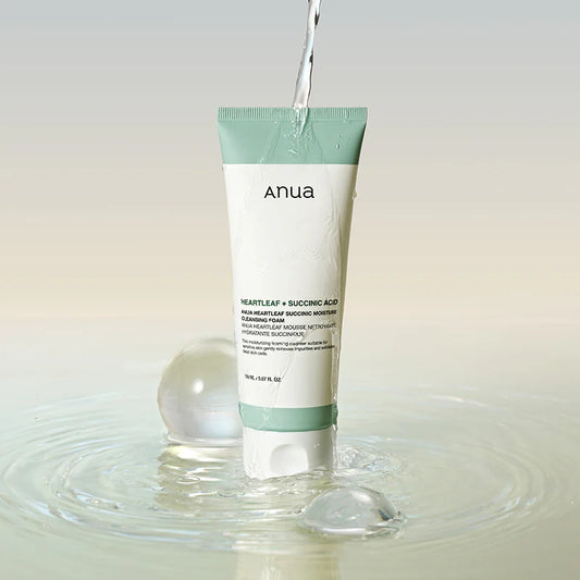 Anua – Heartleaf Succinic Moisture Cleansing Foam 150ml