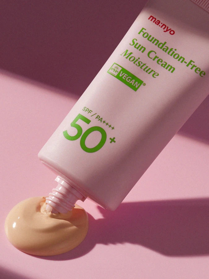 Manyo – Foundation-Free Sun Cream Moisture 50ml