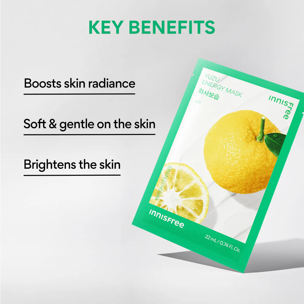 Innisfree - Energy Mask 22ml Yuzu
