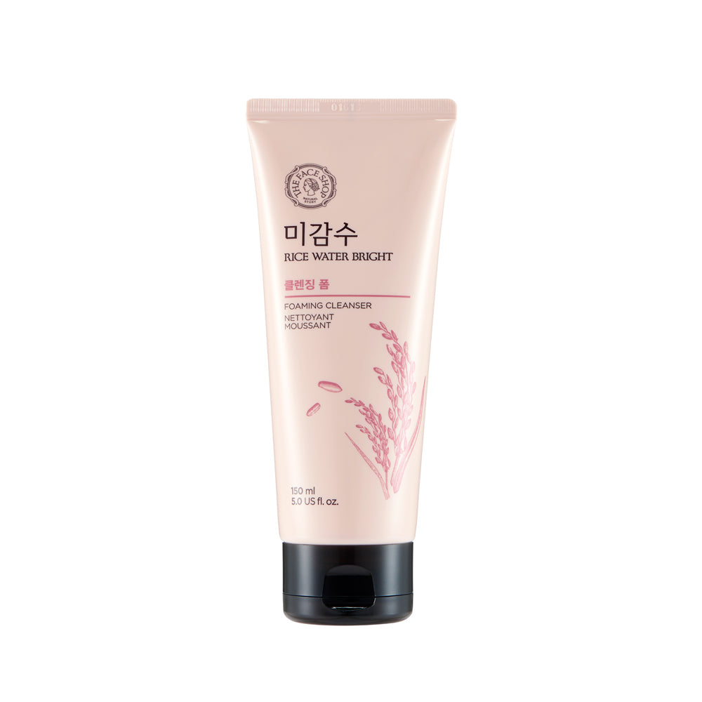 The Face Shop - Rice Water Bright Cleansing Foam 300ml
