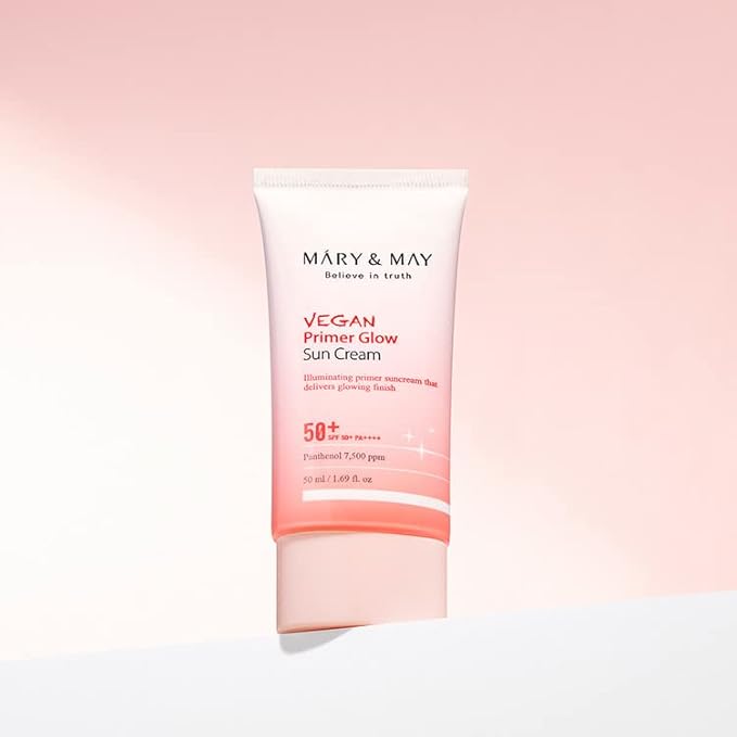 Mary & May – Vegan Primer Glow Sun Cream 50ml