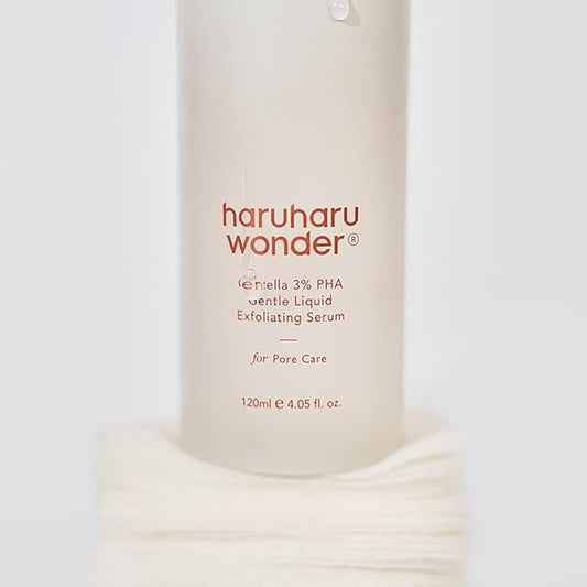 Haruharu Wonder – Centella 3% PHA Gentle Liquid Exfoliating Serum 120ml