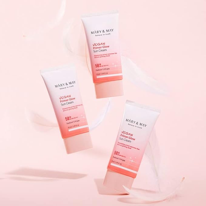 Mary & May – Vegan Primer Glow Sun Cream 50ml