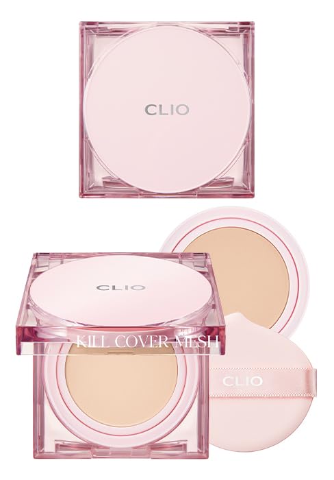 Clio – Kill Cover Mesh Glow Cushion SPF 50++++ (+Refill) 3-BY