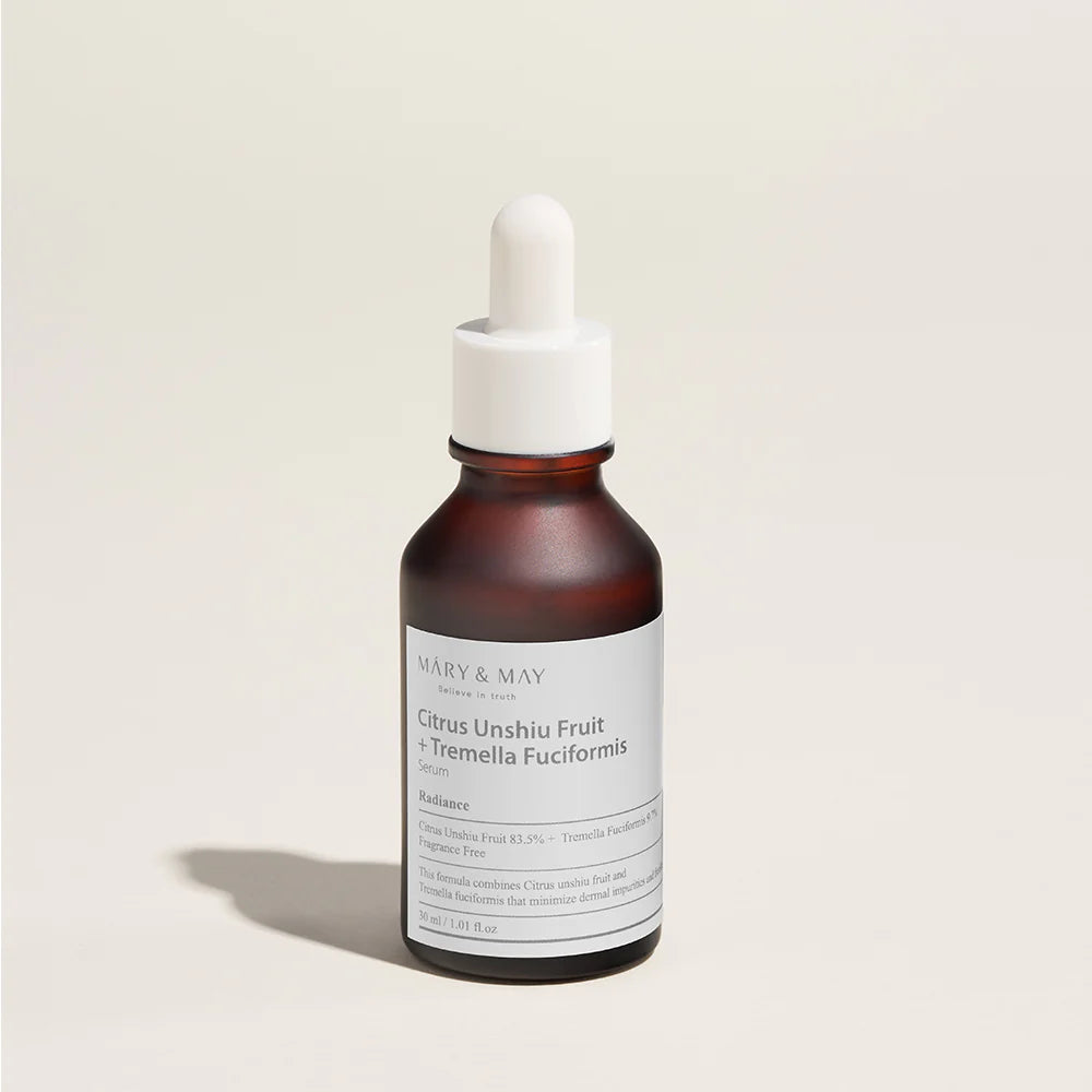 Mary & May – Citrus Unshiu + Tremella Fuciformis 30ml