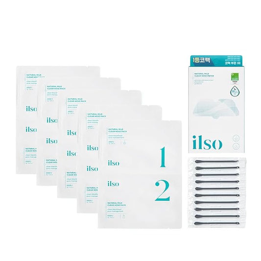 Ilso – Natural Mild Clear Nose Patch 3g 5EA
