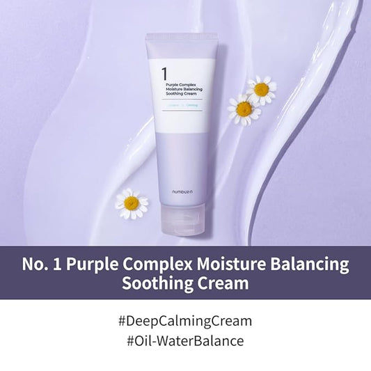 Numbuzin - No. 1 Purple Complex Moisture Balancing Soothing Cream 100ml