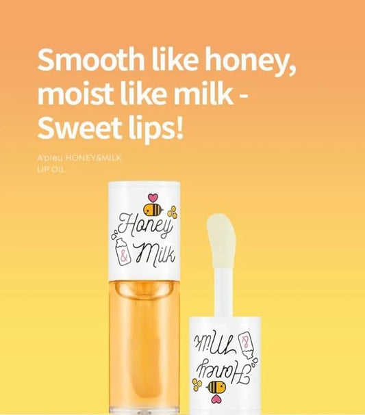 A'pieu - Honey & Milk Lip Oil 5g