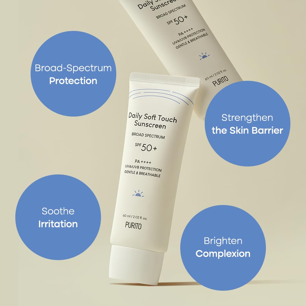 PURITO - Daily Soft Touch Sunscreen SPF+50 60ml