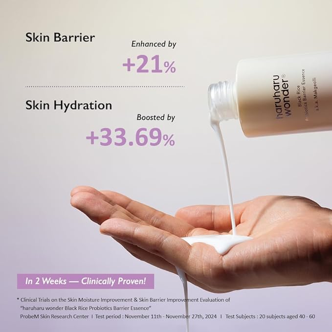 Haruharu Wonder – Black Rice Probiotics Barrier Essence 120ml