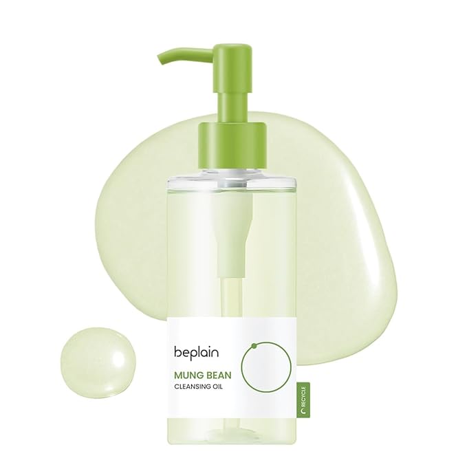 Beplain – Mung Bean Greenful pH balanced Cleansing Oil 200ml