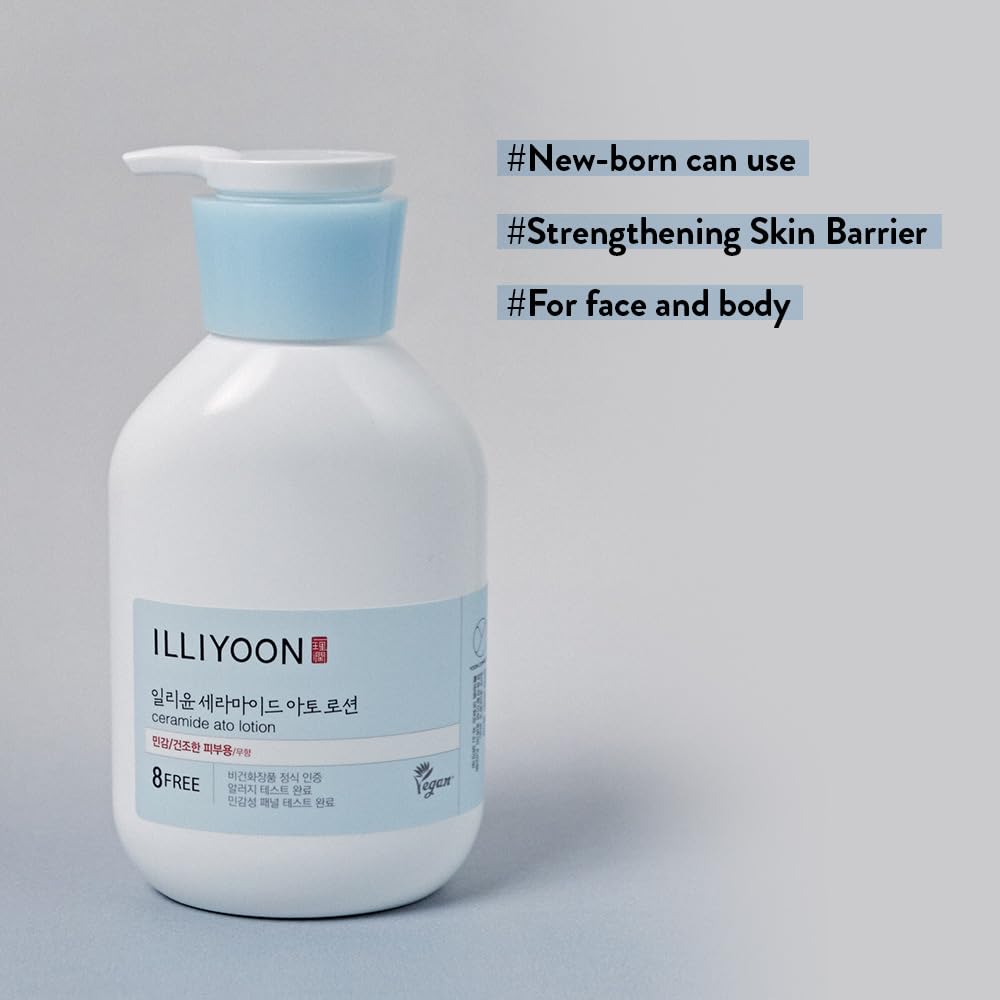 Illiyoon - Ceramide Ato Lotion 8 Free 528ml