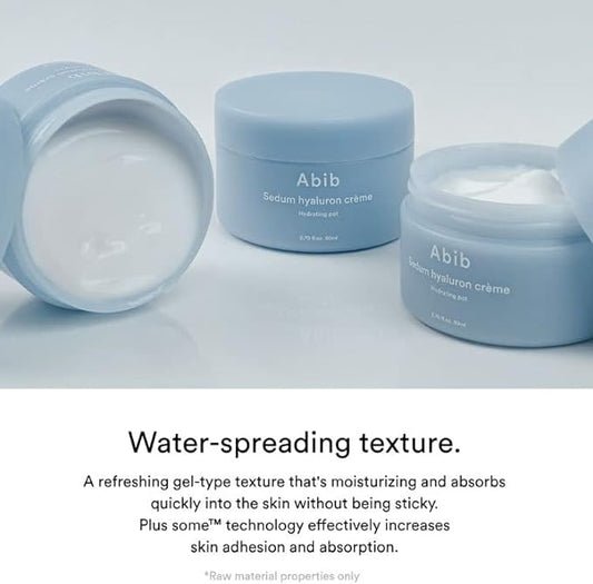 Abib - Sedum Hyaluron Crème Hydrating Pot 80ml