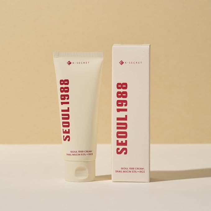 K-Secret – Seoul 1988 Snail Mucin 93% + Rice Cream 100ml
