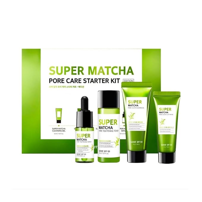 SOME BY MI - Super Matcha Pore Care Starter Kit (4 Items)