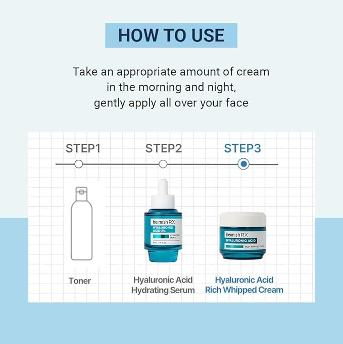 Heimish – RX Hyaluronic Acid Rich Whipped Cream 50ml