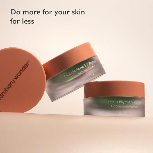 Haruharu Wonder – Centella Phyto & 5 peptide Concentrate Cream 30ml