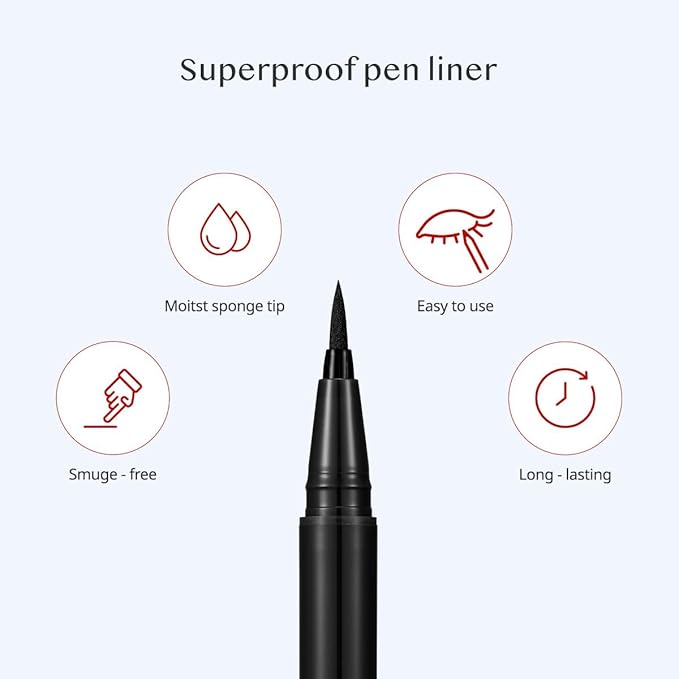 Clio – Superproof Pen Liner 01 Black