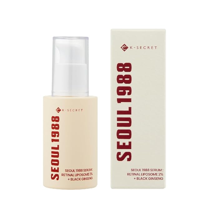 K-Secret – Seoul 1988 Retinal Liposome 2% + Black Ginseng Serum 30ml