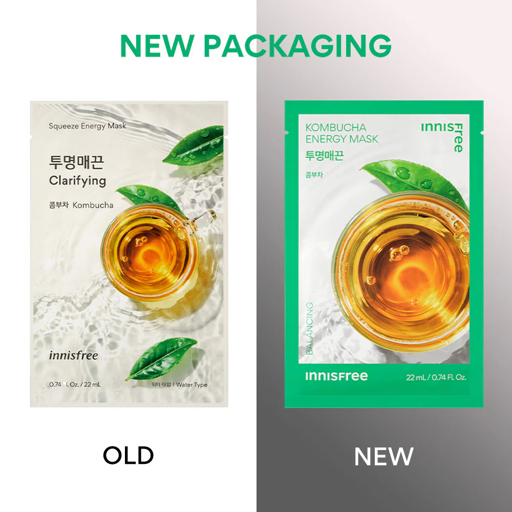 Innisfree - Energy Mask 22ml Kombucha