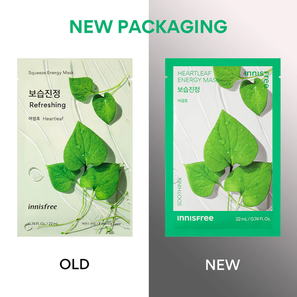 Innisfree - Energy Mask 22ml Heartleaf
