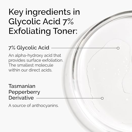 The Ordinary – Glycolic Acid 7% Exfoliating Toner 240ml