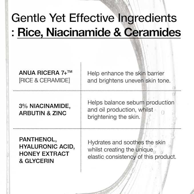 Anua – 7 Rice Ceramide Hydrating Barrier Serum 50ml