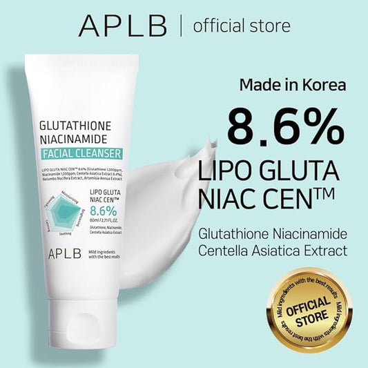 APLB – Glutathione Niacinamide Facial Cleanser 80ml