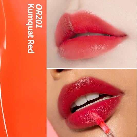 Etude House – Dear Darling Water Gel Tint RD OR201 Tangerine Red (01)