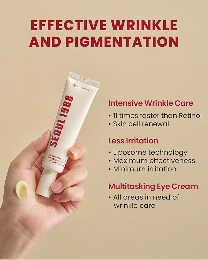 K-Secret – Seoul 1988 Retinal Liposome 4% + Fermented Bean Eye Cream 30ml