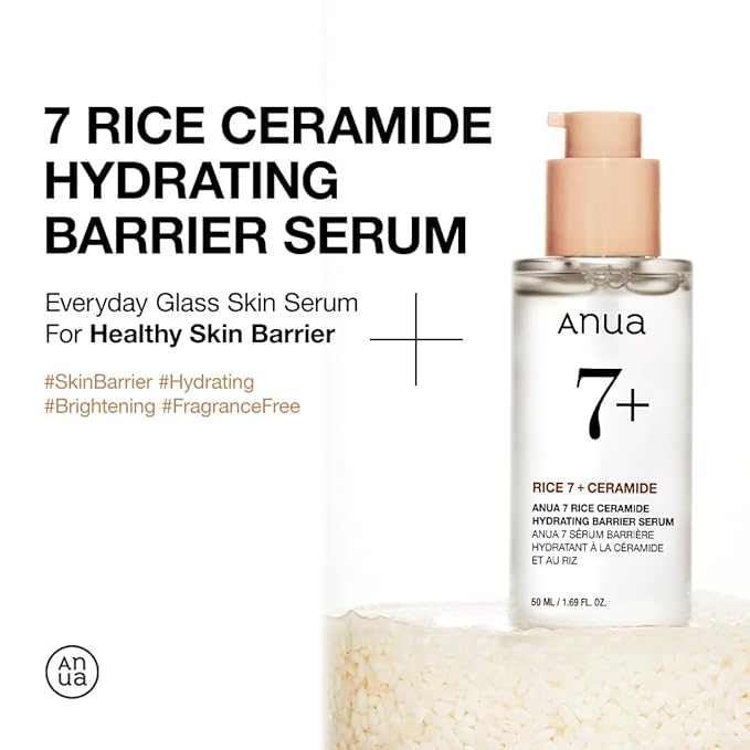 Anua – 7 Rice Ceramide Hydrating Barrier Serum 50ml