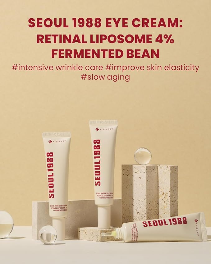 K-Secret – Seoul 1988 Retinal Liposome 4% + Fermented Bean Eye Cream 30ml