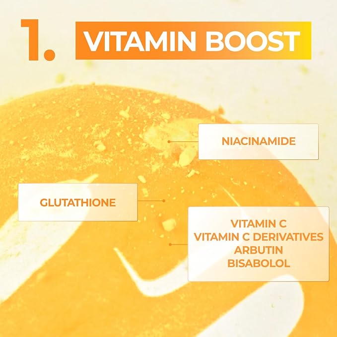 Numbuzin – No.5 Vitamin Spotlight Sheet Mask 27ml