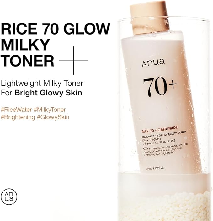 ANUA – Rice 70 Glow Milky Toner 250ml
