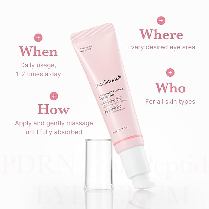Medicube – PDRN Pink Peptide Eye Cream 30ml