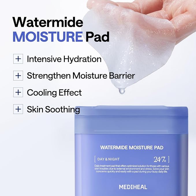 Mediheal – Watermide Moisture Pad 100 Pads