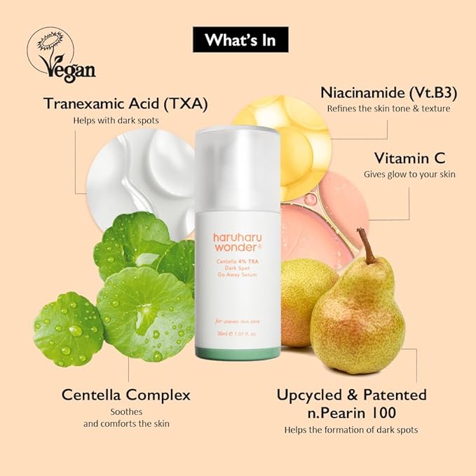 Haruharu Wonder – Centella 4% TXA Dark Spot Go Away Serum 30ml