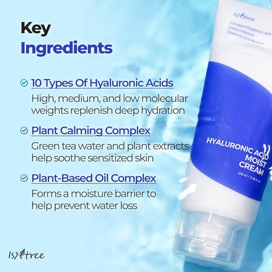 Isntree – Hyaluronic Acid Moist Cream 100ml