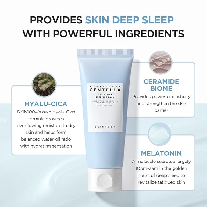 Skin1004 – Madagascar Centella Hyalu-Cica Sleeping Pack 100ml