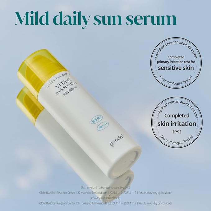 Goodal - Green Tangerine Vita C Dark Spot Care Sun Serum 50ml