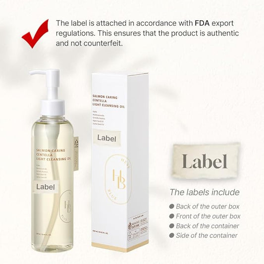 Heveblue – Salmon Caring Centella Light Cleansing Oil 250ml