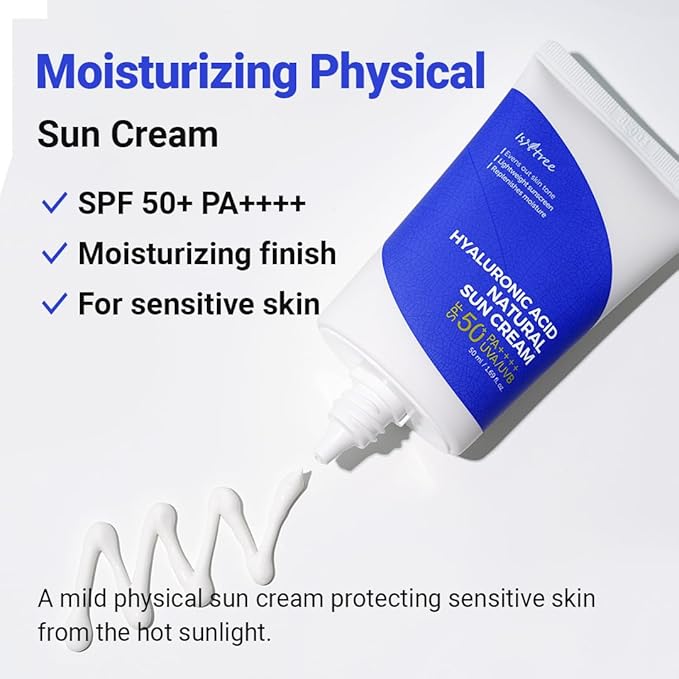 Isntree – Hyaluronic Acid Natural Sun Cream 50ml