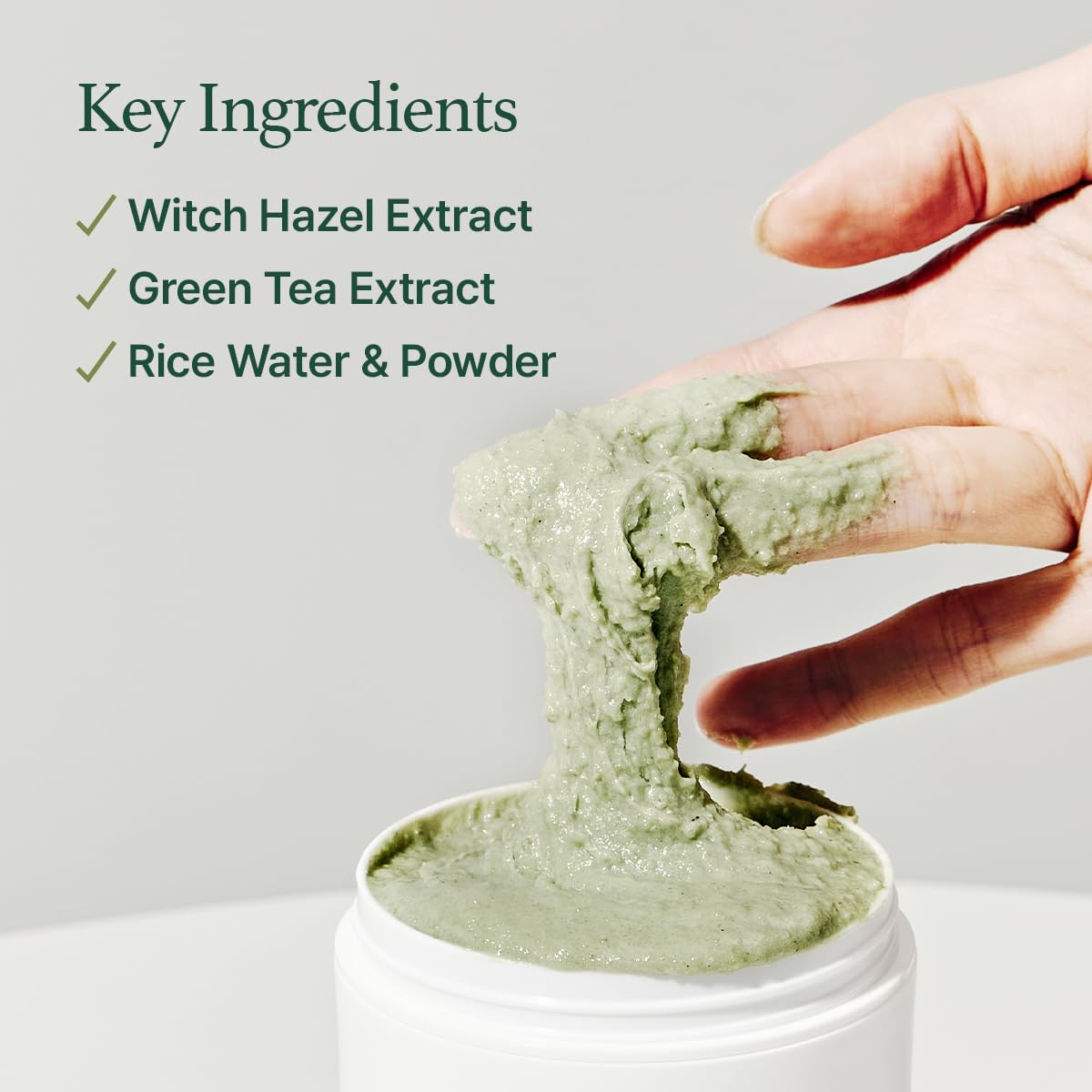 Arencia – Fresh Green Rice Mochi Cleanser 120g
