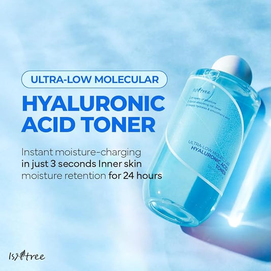 Isntree – Ultra-Low Molecular Hyaluronic Acid Toner 300ml
