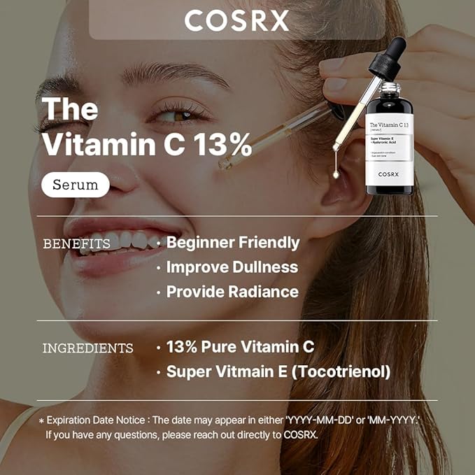 Cosrx – The Vitamin C13 Super Vitamin E + Hyaluronic Acid 20g