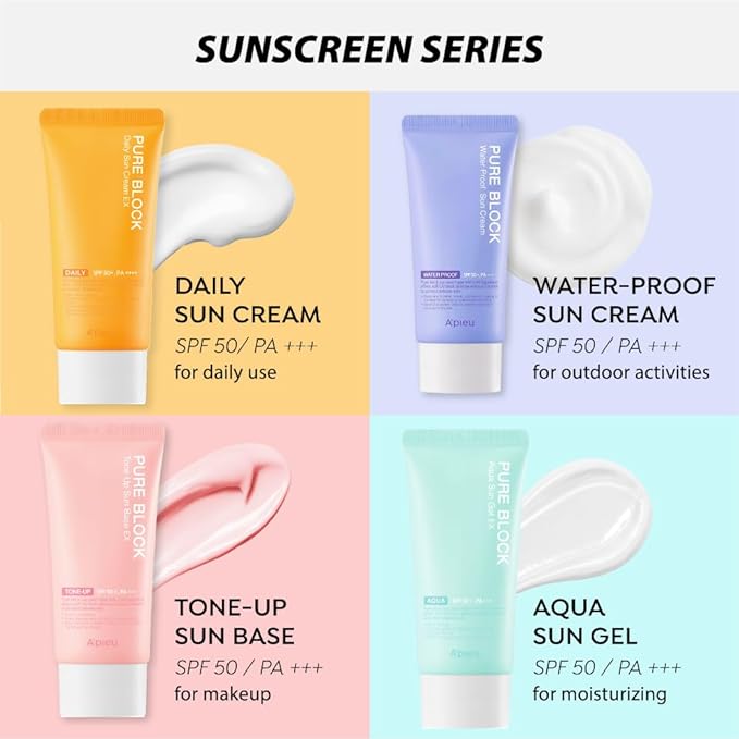 A'pieu - Pure Block Tone-Up Sun Base Ex SPF50+ PA+++ 50ml