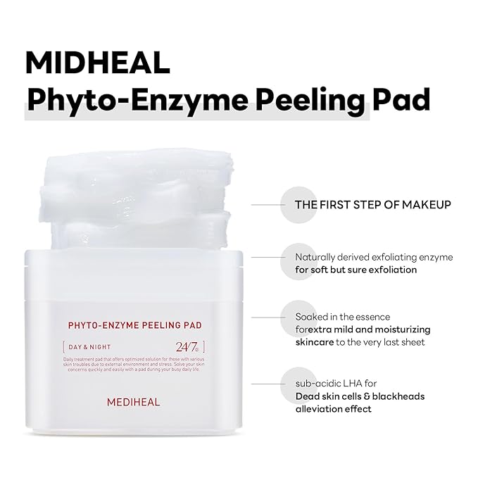 Mediheal – Phyto-enzyme Peeling Pad 100 Pads