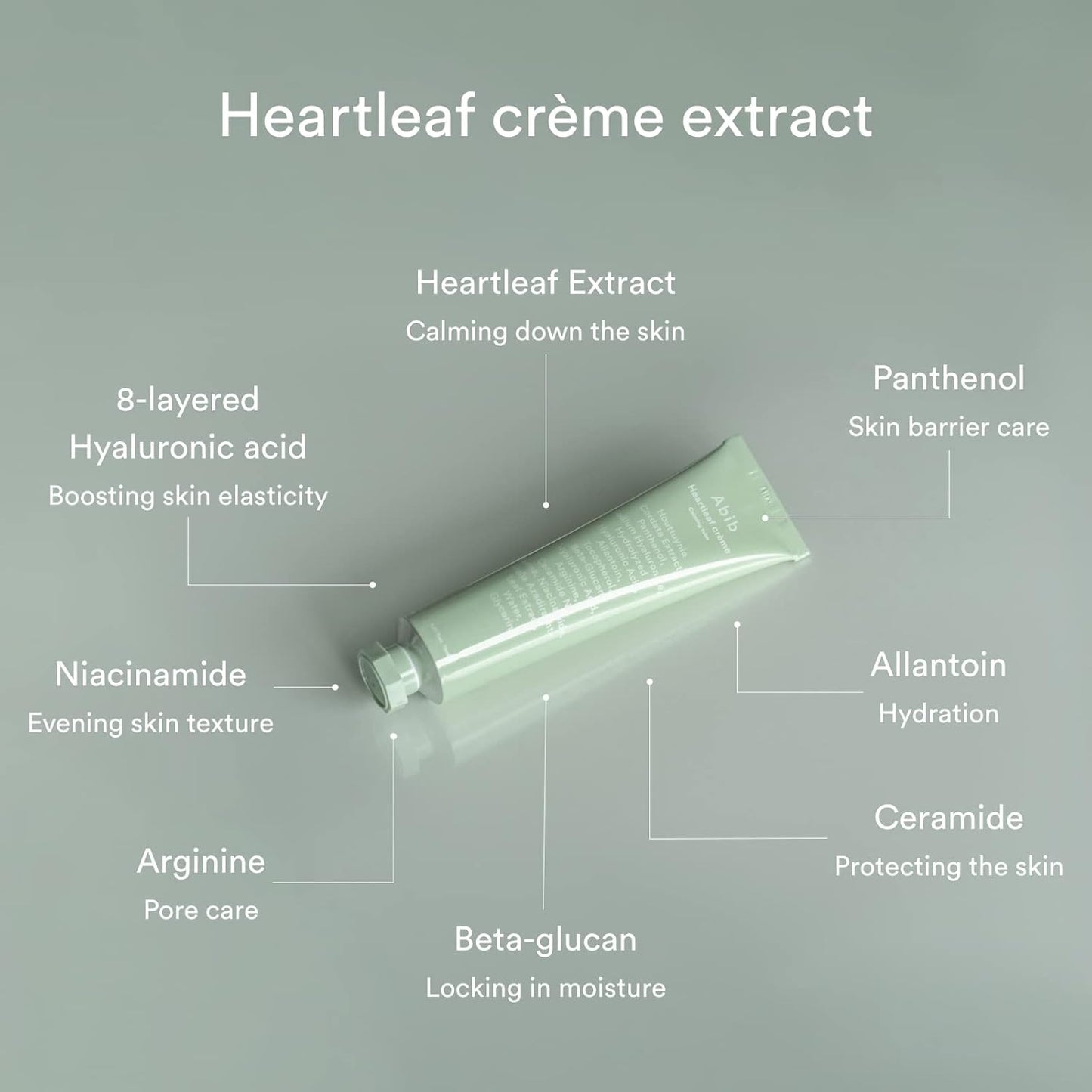 Abib – Heartleaf Cream Calming Tube 75ml