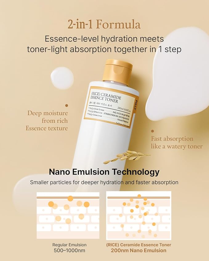 FUlly – Rice Ceramide Essence Toner 250ml