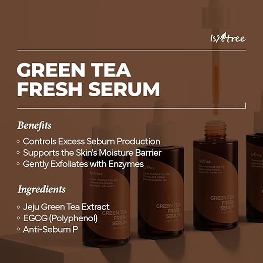 Isntree – Green Tea Fresh Serum 50ml